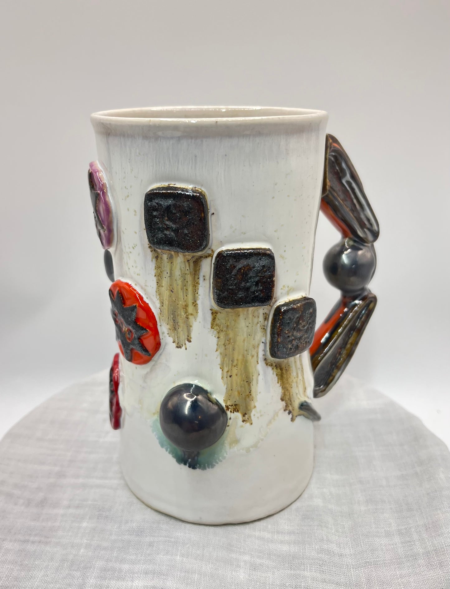 Pinball Mug - White