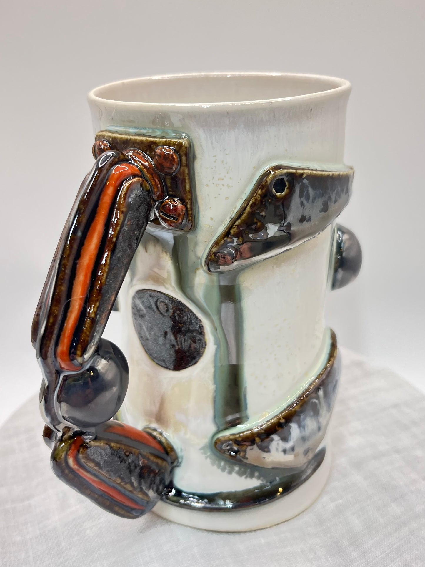 Pinball Mug - White