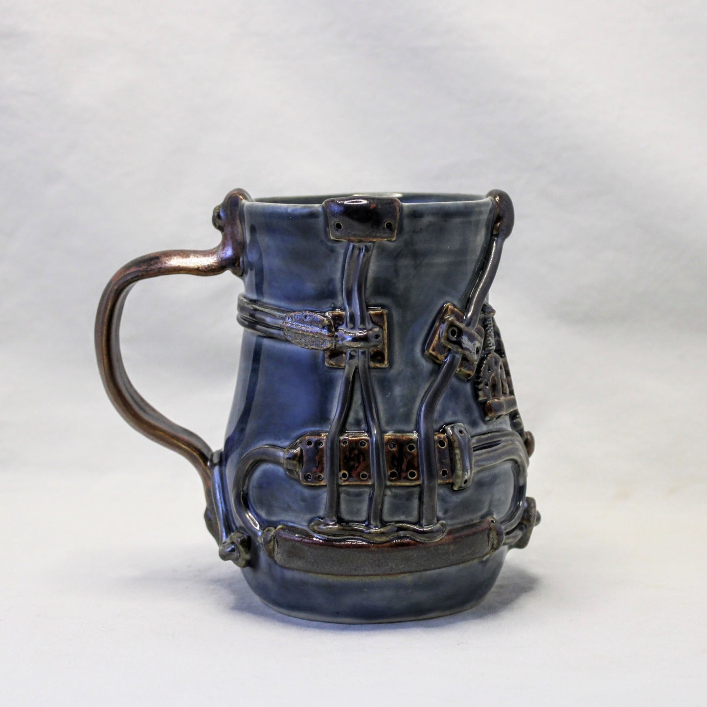 Steampunk Mug Series: Blue Belly