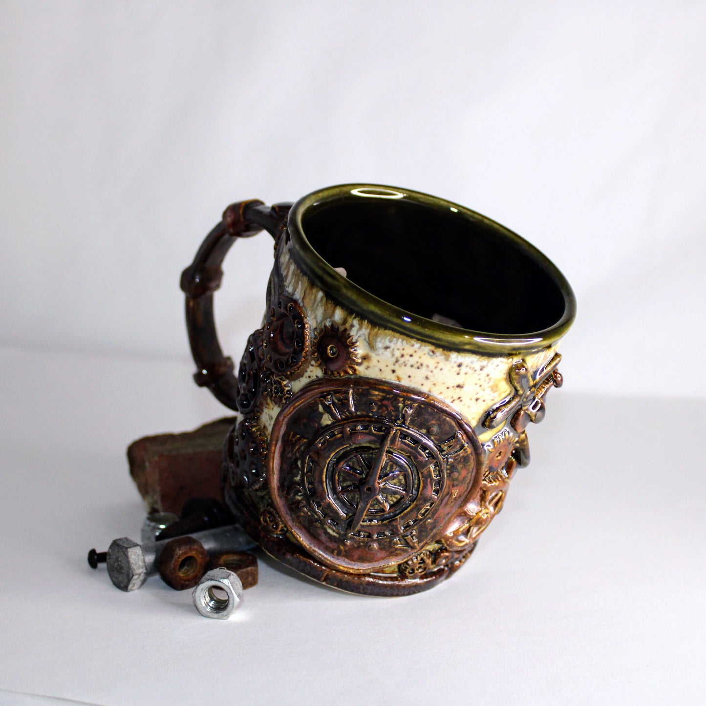 Steampunk Mug Series: Compass Mug