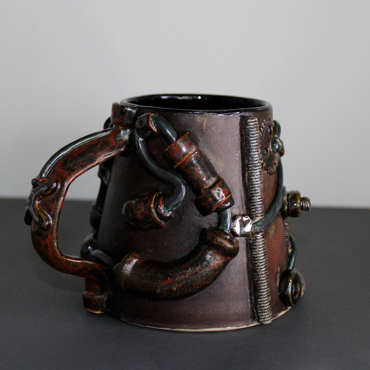 Steampunk Mug Series: Rusty