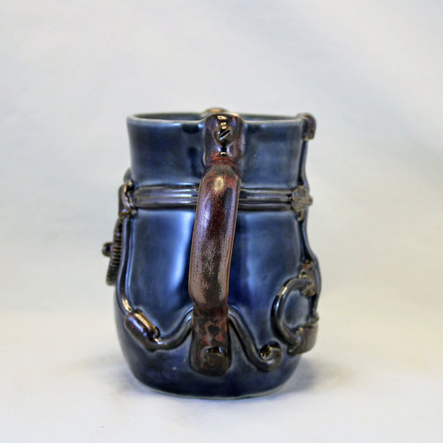 Steampunk Mug Series: Blue Belly