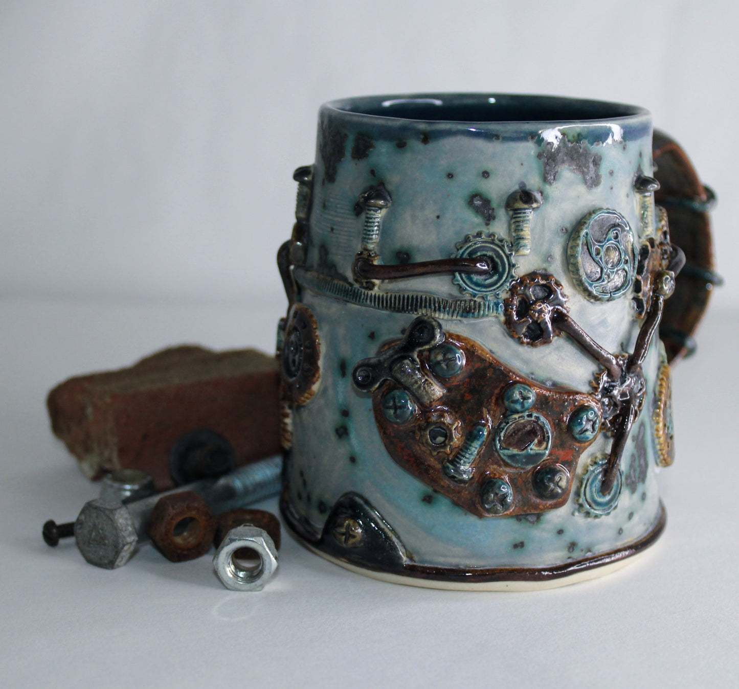 Steampunk Mug Series: Moonscape Lander