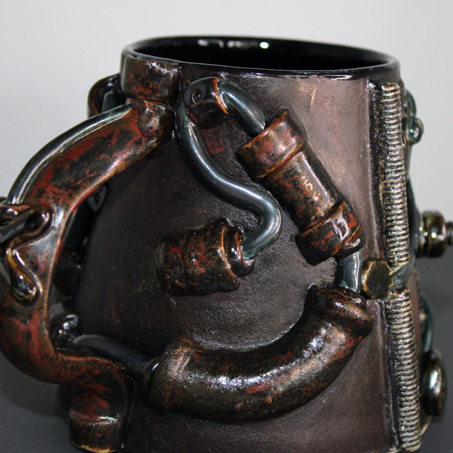 Steampunk Mug Series: Rusty