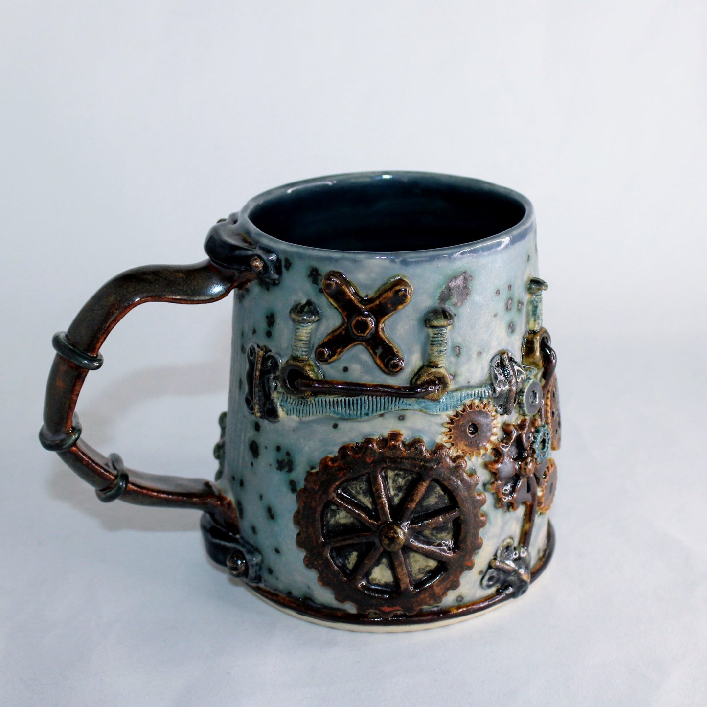 Steampunk Mug Series: Moonscape Lander