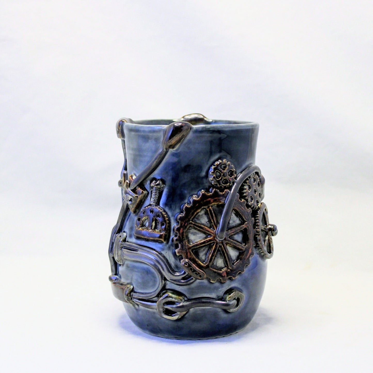 Steampunk Mug Series: Blue Belly