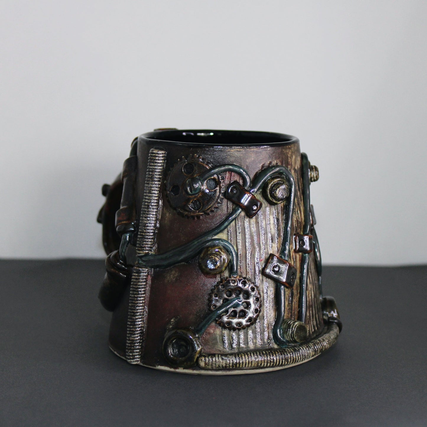 Steampunk Mug Series: Rusty