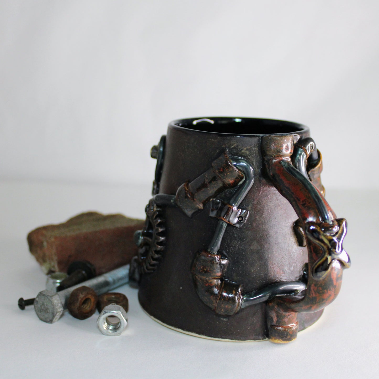 Steampunk Mug Series: Rusty