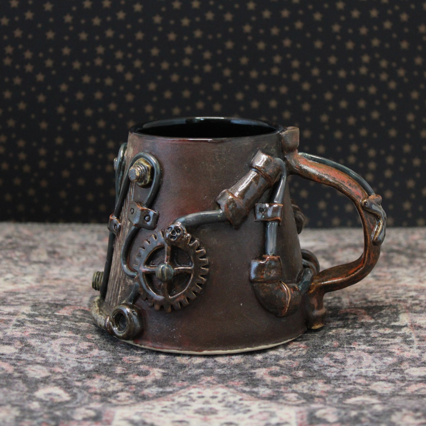 Steampunk Mug Series: Rusty