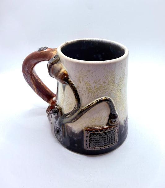Nautical Mug (B) *w/handle crack