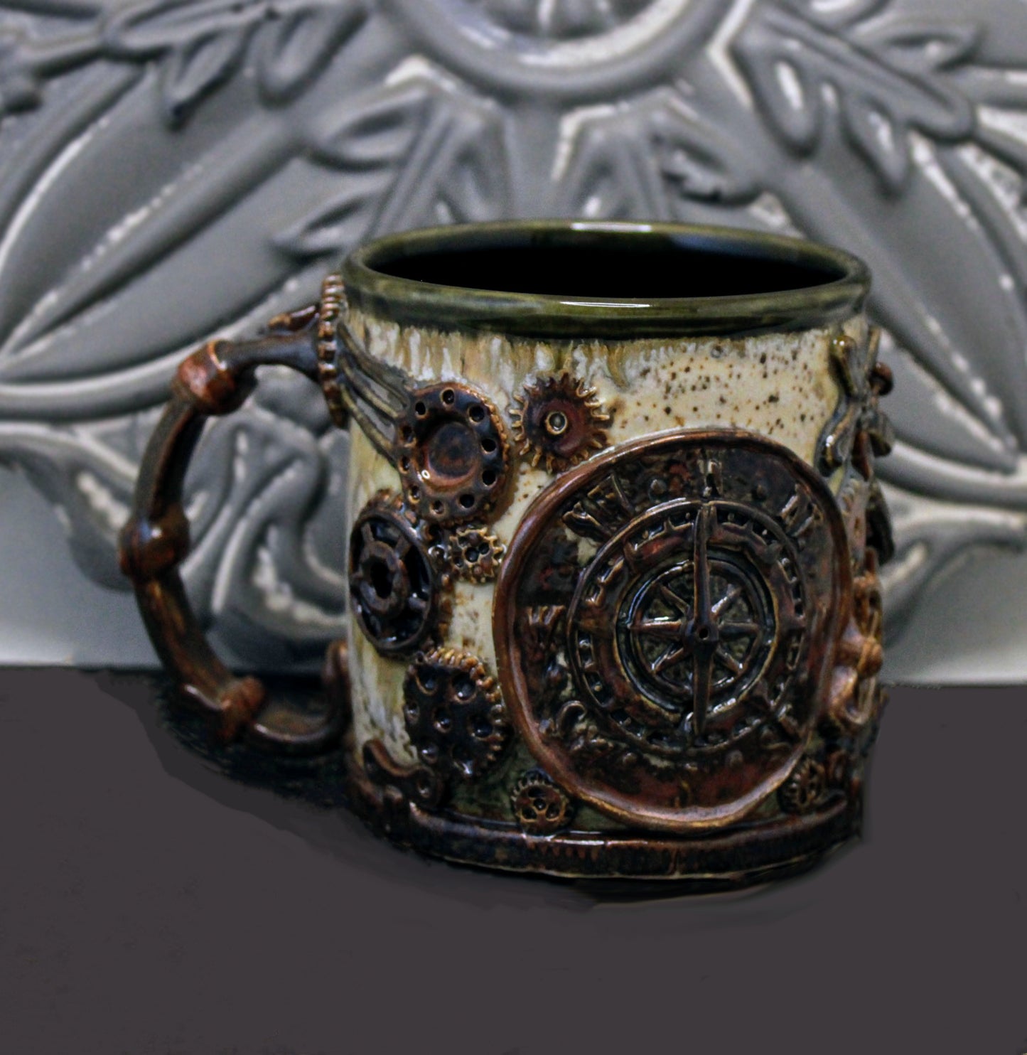 Steampunk Mug Series: Compass Mug