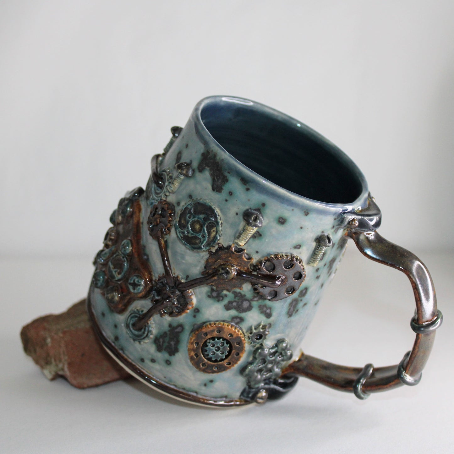 Steampunk Mug Series: Moonscape Lander