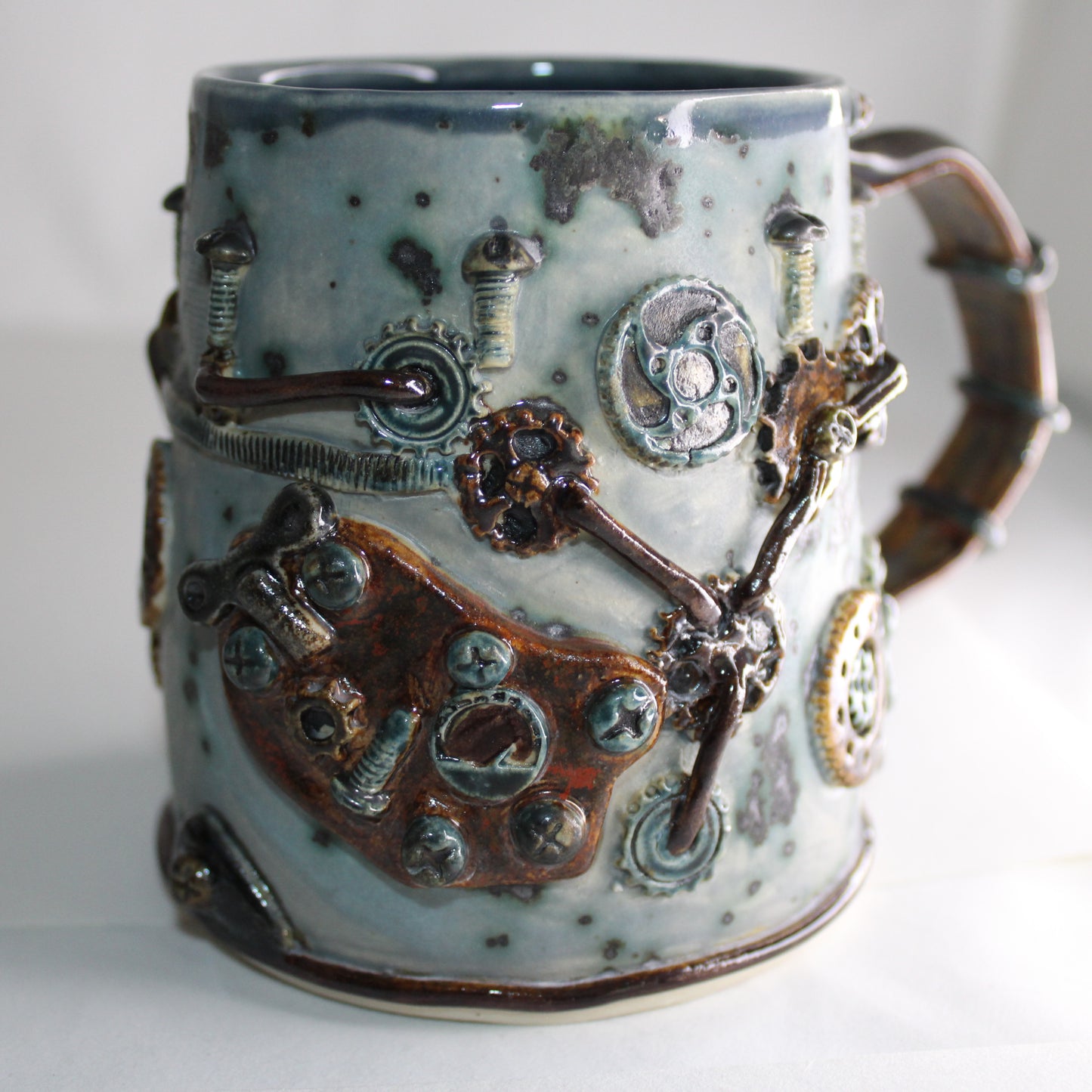 Steampunk Mug Series: Moonscape Lander